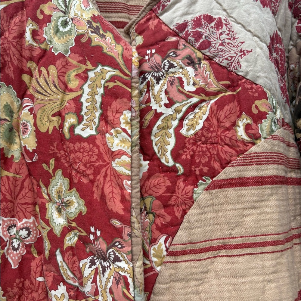 Patchwork Quilted Women's Jacket - Picture 4 of 7